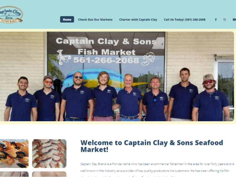 Captain Clay and Sons Seafood